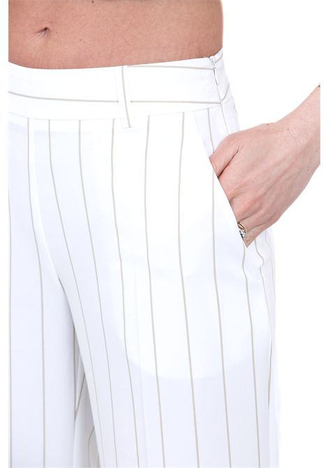 PALAZZO GESSATO RIGA H3 MAR DE MARGARITAS | Pantaloni | NIVES-01627-TMTS0282BI02